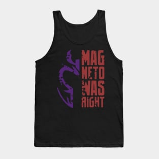 Magneto Was Right! 1 Essential Tank Top